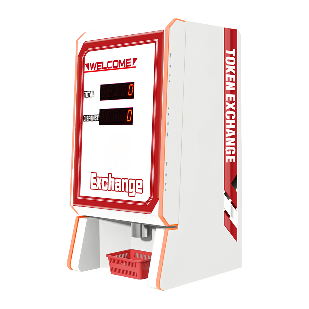 Desktop token dispenser