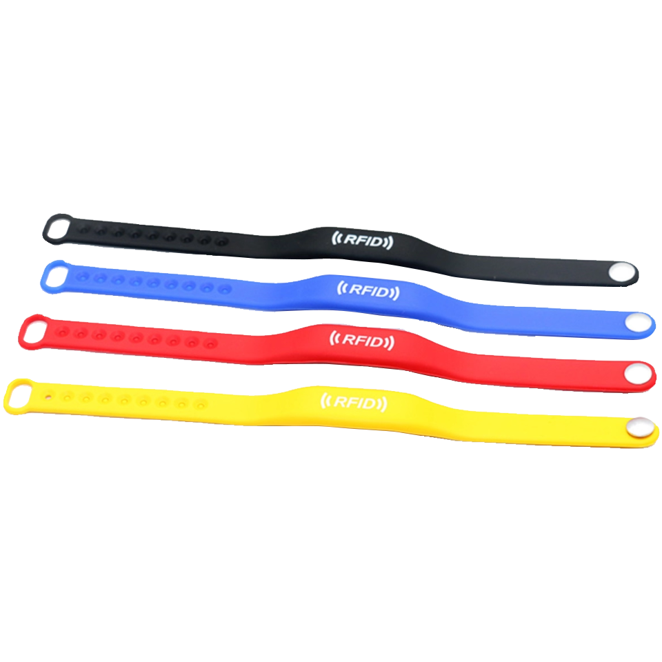 Rfid silicone wristband