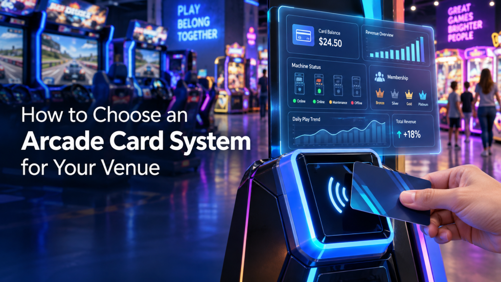 How to Choose an Arcade Card System for Your Venue